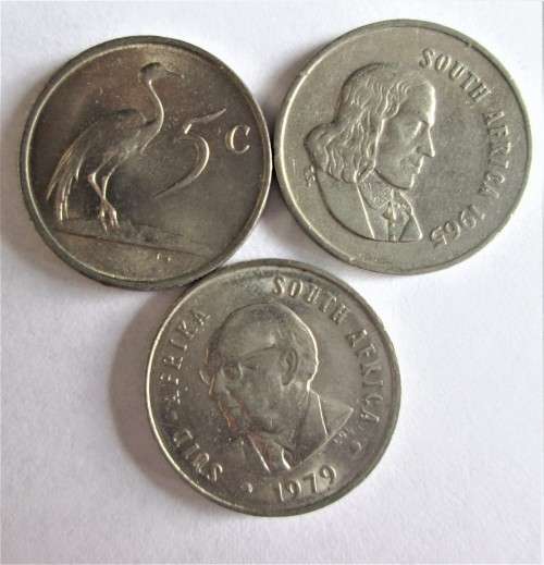 FIVE CENTS SOUTH AFRICA (1 KILOGRAM - LOT)