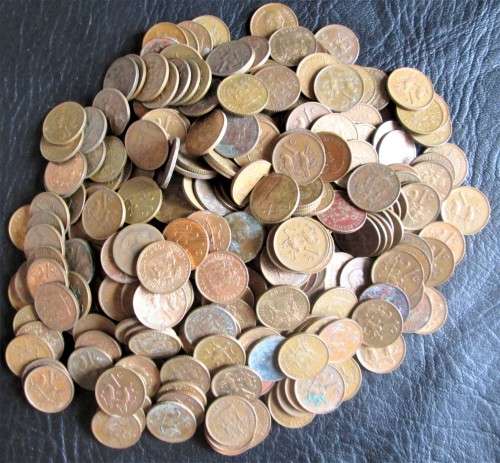 ONE CENTS SOUTH AFRICA (700 GRAM - LOT)