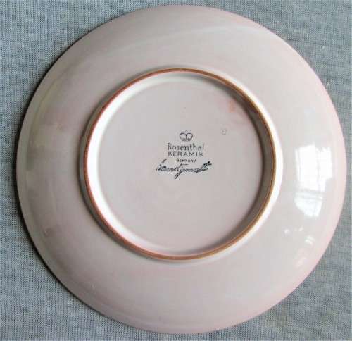 ROSENTHAL KERAMIK GERMANY PLATE