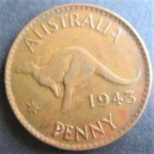 1943 PENNY AUSTRALIA COIN