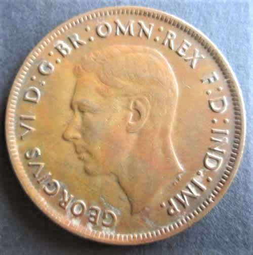 1943 PENNY AUSTRALIA COIN