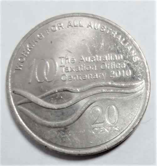 2010 AUSTRALIA 20 CENTS COIN