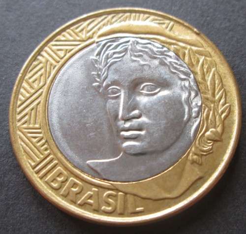 1 REAL 2008 BRASIL COIN