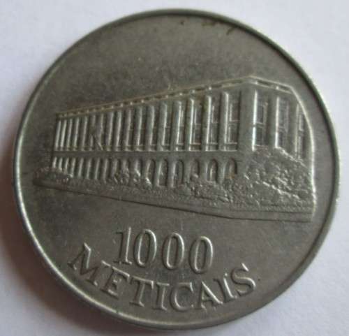 1000 METICAIS 1994 MOZAMBIQUE COIN