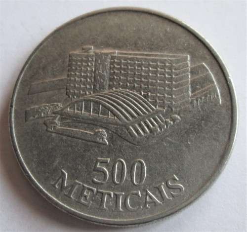 500 METICAIS 1994 MOZAMBIQUE COIN