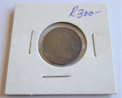 1908 FARTHING GREAT BRITAIN COIN
