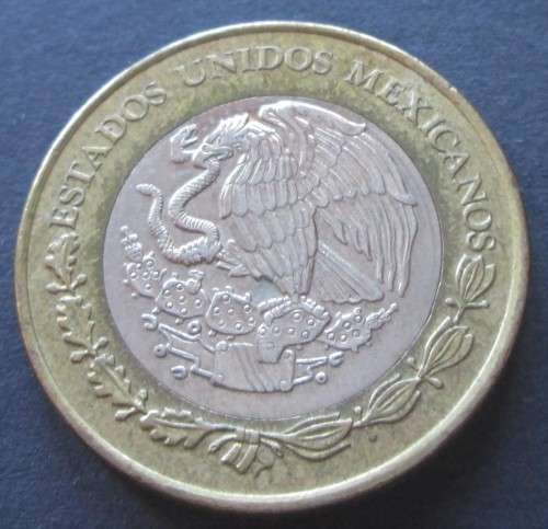 2008 DIEZ PESOS ESTADOS MEXICO COIN