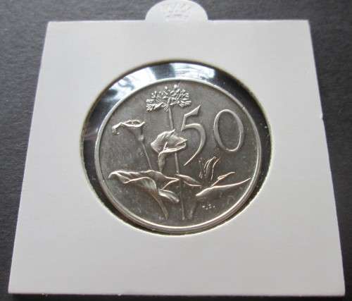1973 FIFTY CENT SOUTH AFRICA COIN