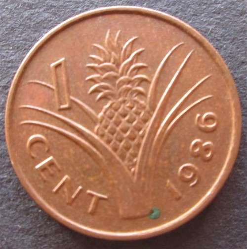 1 CENT 1986 SWAZILAND COIN