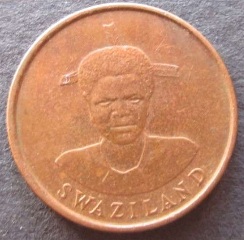 1 CENT 1986 SWAZILAND COIN