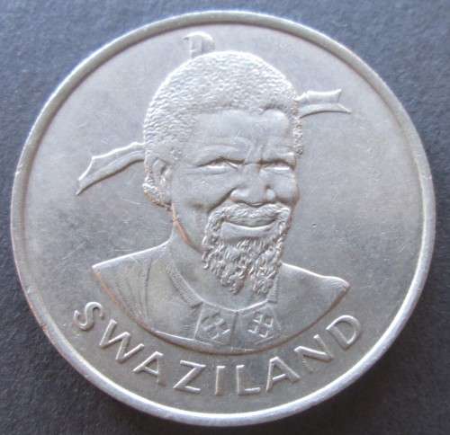 50 CENTS 1974 SWAZILAND COIN