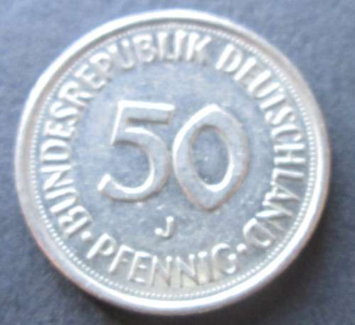 50 PFENNIG 1980 DEUTSCHLAND COIN