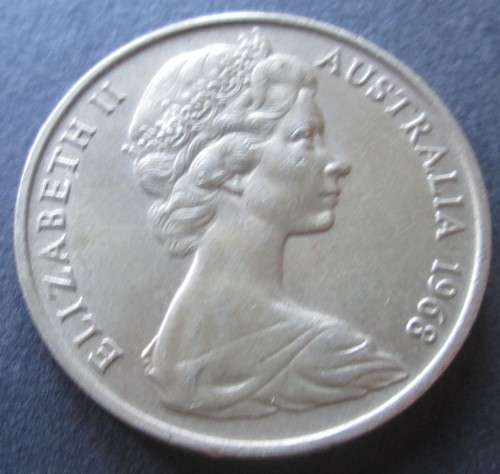 20 CENT 1968 AUSTRALIA COIN - C359