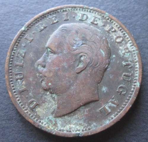 XX REIS 1884 PORTUGAL COIN
