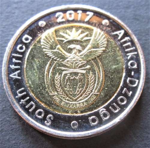 5 RAND 2017 SOUTH AFRICA COIN OLIVER THAMBO - P6