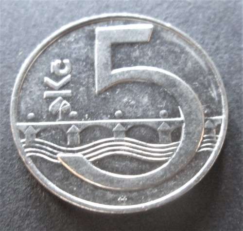 5KC CESKA 1995 CZECH COIN