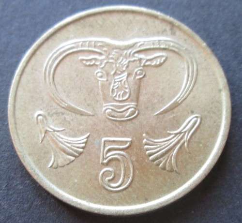 5 CENTS 1990 CYPRUS COIN
