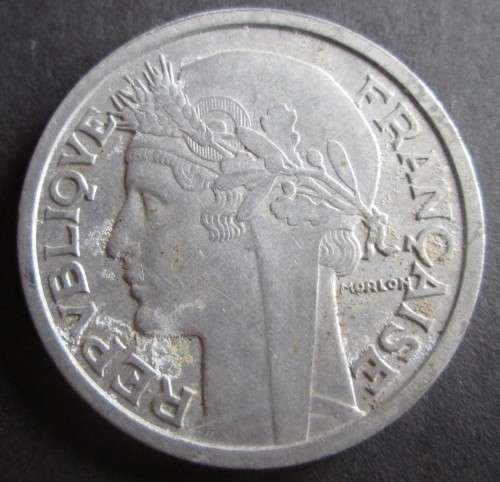 2 FRANCS 1958 FRANCE COIN - C43