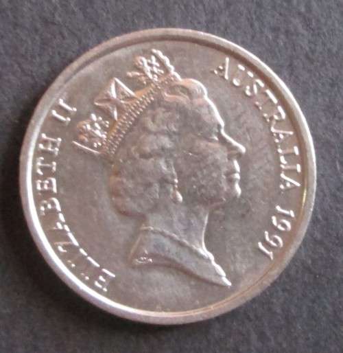 5 CENTS 1991 AUSTRALIA COIN - C1256