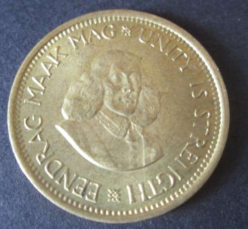 1/2 CENT 1961 REPUBLIC OF SOUTH AFRICA COIN - C1685