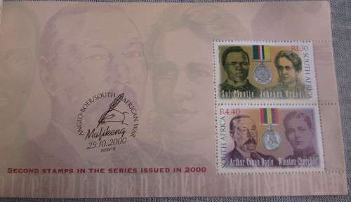 2002 ANGLO-BOER WAR SOUVENIR BOOKLET - A10
