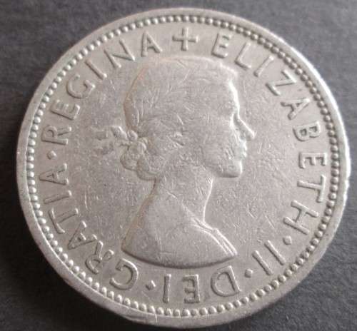 FLORIN (TWO SHILLINGS) 1966 GREAT BRITAIN COIN - C77