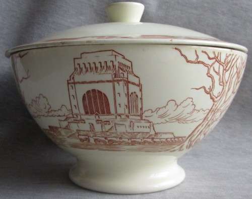 Voortrekker Eeufees Commemorative Bowl with Lid 1838 to 1938
