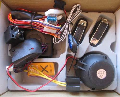 Bemaz Royal Car Security System remote Car 2 Remote Car Alarm with Entry Siren