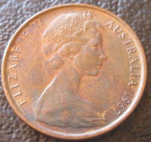 2 CENTS 1967 AUSTRALIA COIN - C881