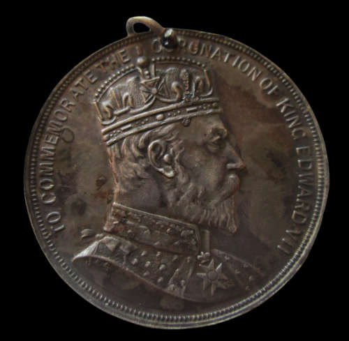 COLONY OF NATAL 1902 CORONATION OF KING EDWARD 7th *SILVER MEDAL* - RAKM/12