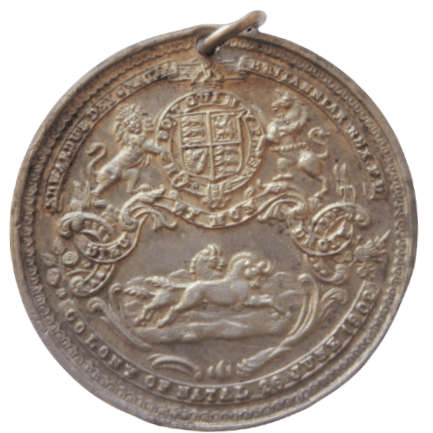 COLONY OF NATAL 1902 CORONATION OF KING EDWARD 7th *SILVER MEDAL* - RAKM/12