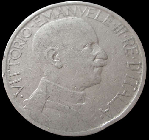 2 LIRE 1924 ITLAY COIN - C2444