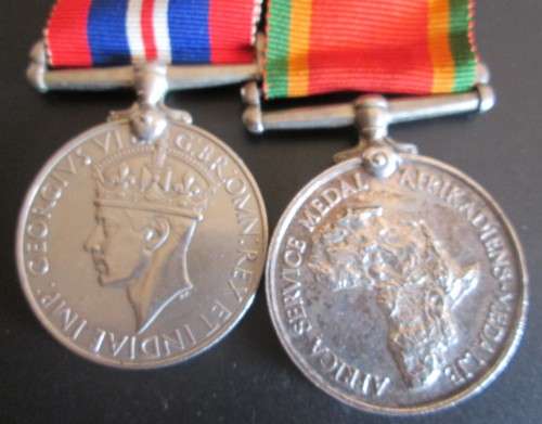 1939 to 1945 Medal Selection of a Family Group Thomlison