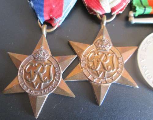 1939 to 1945 Medal Selection of a Family Group Thomlison
