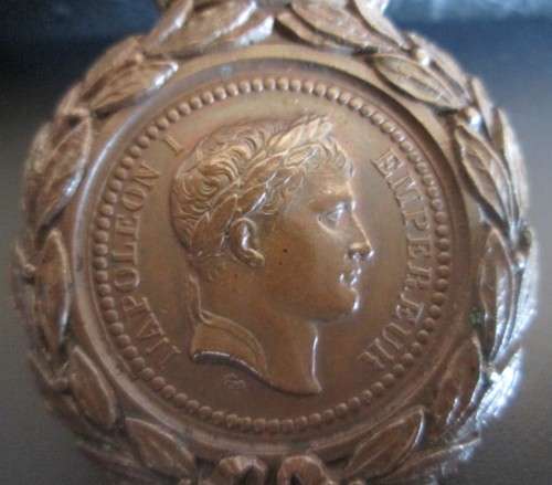 NAPOLEON I EMPEREUR  St HELENA 5 MAY 1921 MEDAL - RAK380 (32 gram/6 cm)