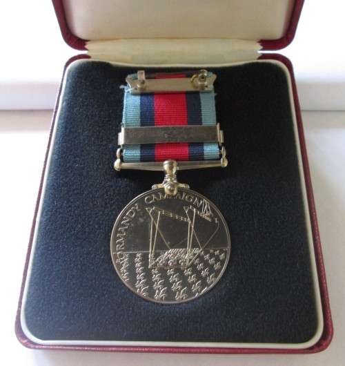 WWII NORMANDY 1944 MEDAL No 10189 - RAK482