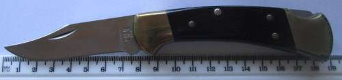BUCK 112 X HUNTER KNIFE WITH ORIGINAL POUCH - RAK94