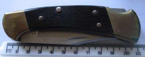 BUCK 112 X HUNTER KNIFE WITH ORIGINAL POUCH - RAK94