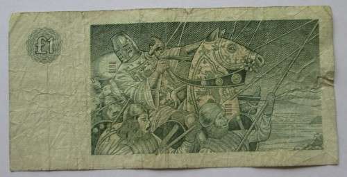 POUND 1982 CLYDESDALE BANK BANKNOTE - RAK527