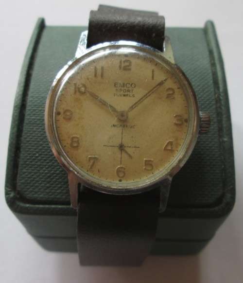 Emco Sport 17 Jewels Incabloc Wristwatch