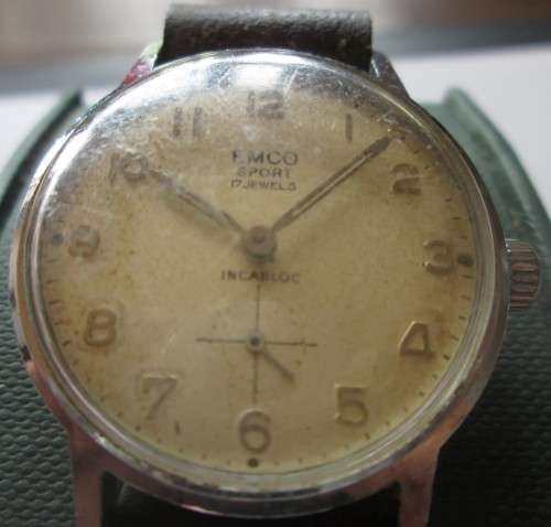 Emco Sport 17 Jewels Incabloc Wristwatch