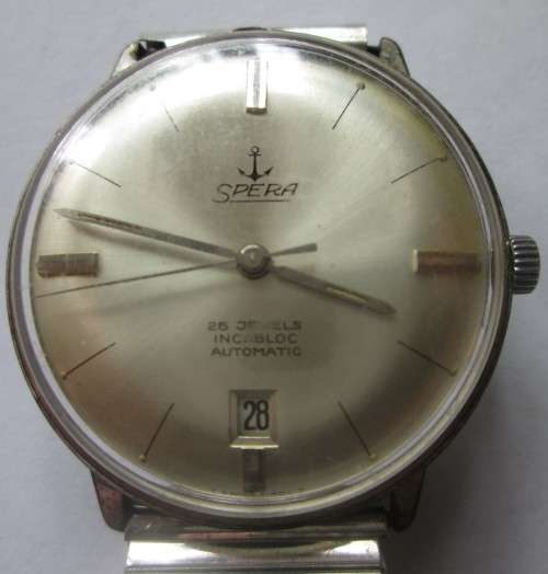 SPERA AUTOMATIC INCABLOC 25 JEWELS WATCH - RAK196