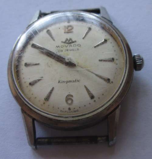MOVADO 28 JEWELS KINGMATIC WATCH - RAK250