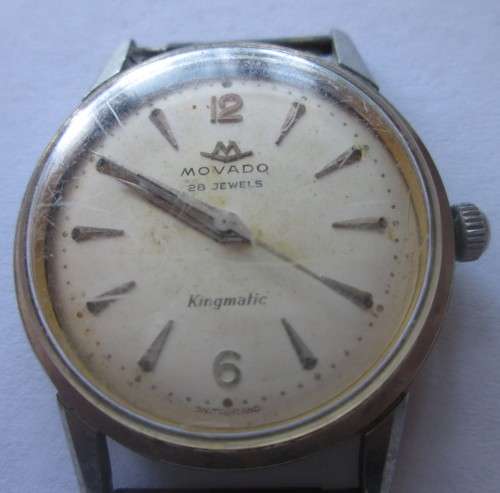 MOVADO 28 JEWELS KINGMATIC WATCH - RAK250