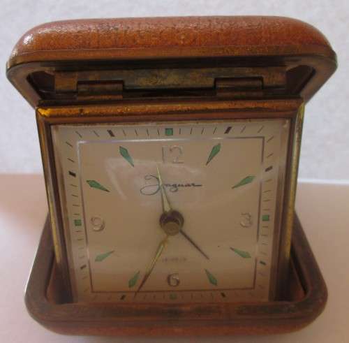JAGUAR 2 JEWELS BOX ALARM DESK CLOCK - RAKW/6