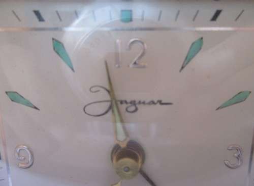 JAGUAR 2 JEWELS BOX ALARM DESK CLOCK - RAKW/6