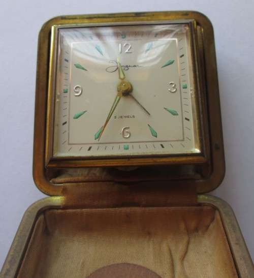 JAGUAR 2 JEWELS BOX ALARM DESK CLOCK - RAKW/6