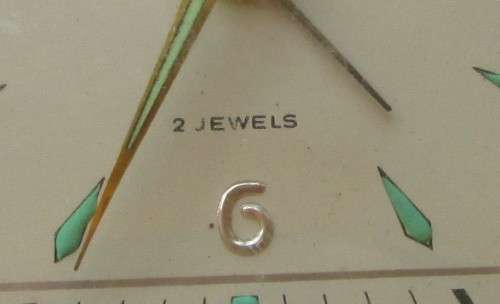 JAGUAR 2 JEWELS BOX ALARM DESK CLOCK - RAKW/6