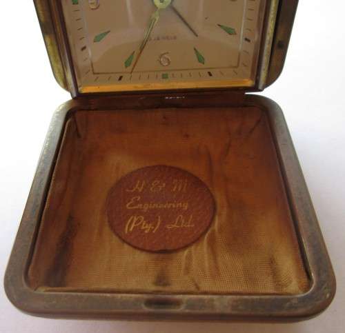 JAGUAR 2 JEWELS BOX ALARM DESK CLOCK - RAKW/6