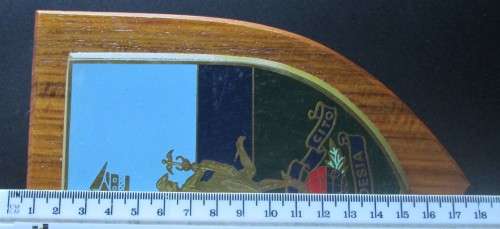 RHODESIA SIGNAL CORPS CERTA/CITO PLAQUE - RAKM/115
